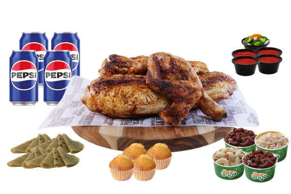 Combo familiar (4 Personas)