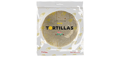  Paquete de tortillas de maíz