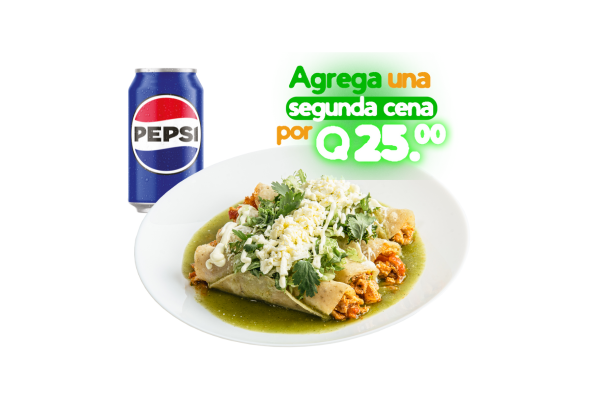 Combo Flautas de Pollo