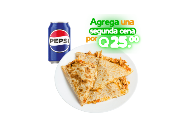 Combo de Quesadilla de Pollo